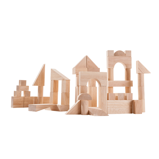 Classic Wooden Blocks | 50 Unit Blocks