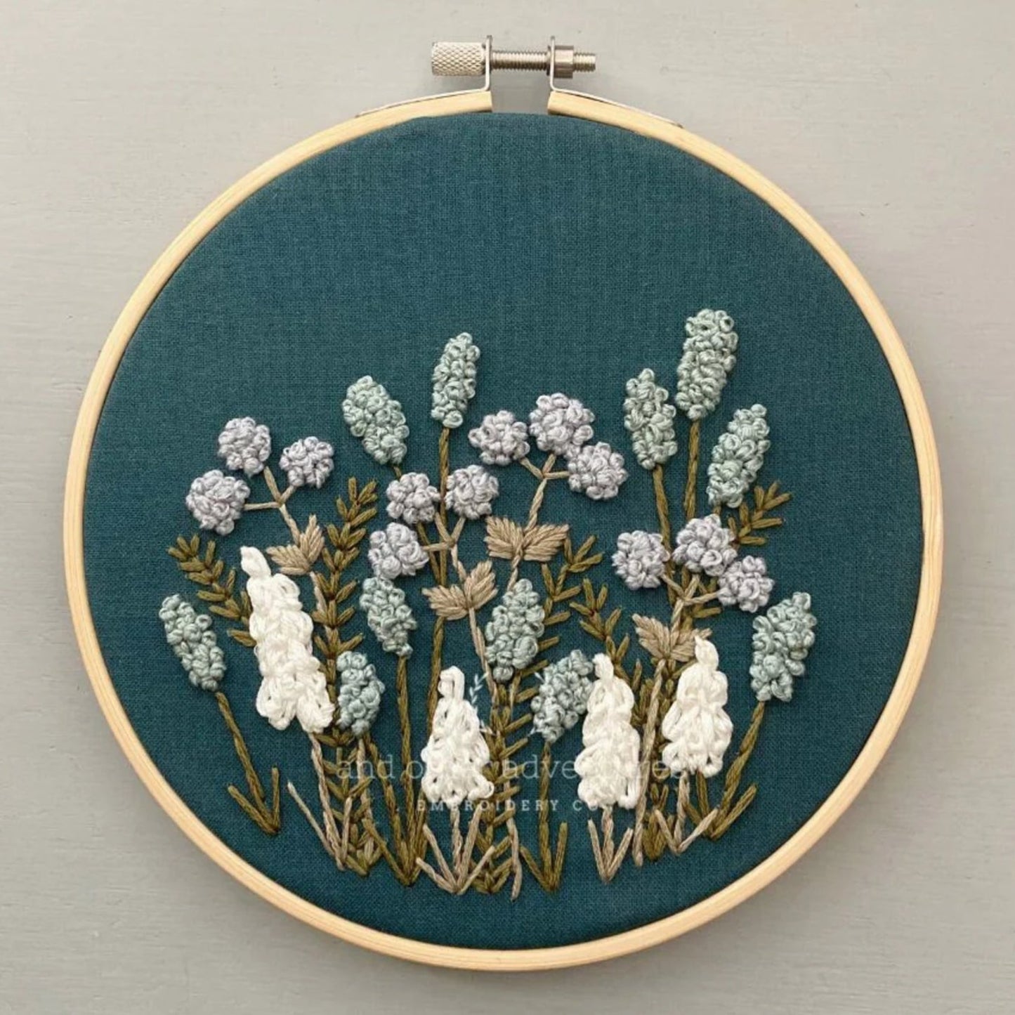 Embroidery Kit | Avonlea in Sea Salt