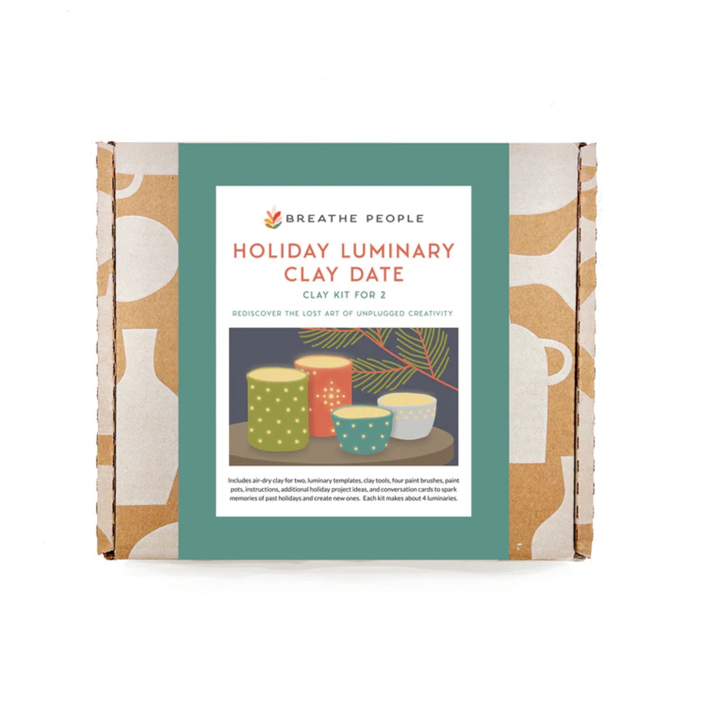 Clay Activity Kit for Two | Holiday Luminaries