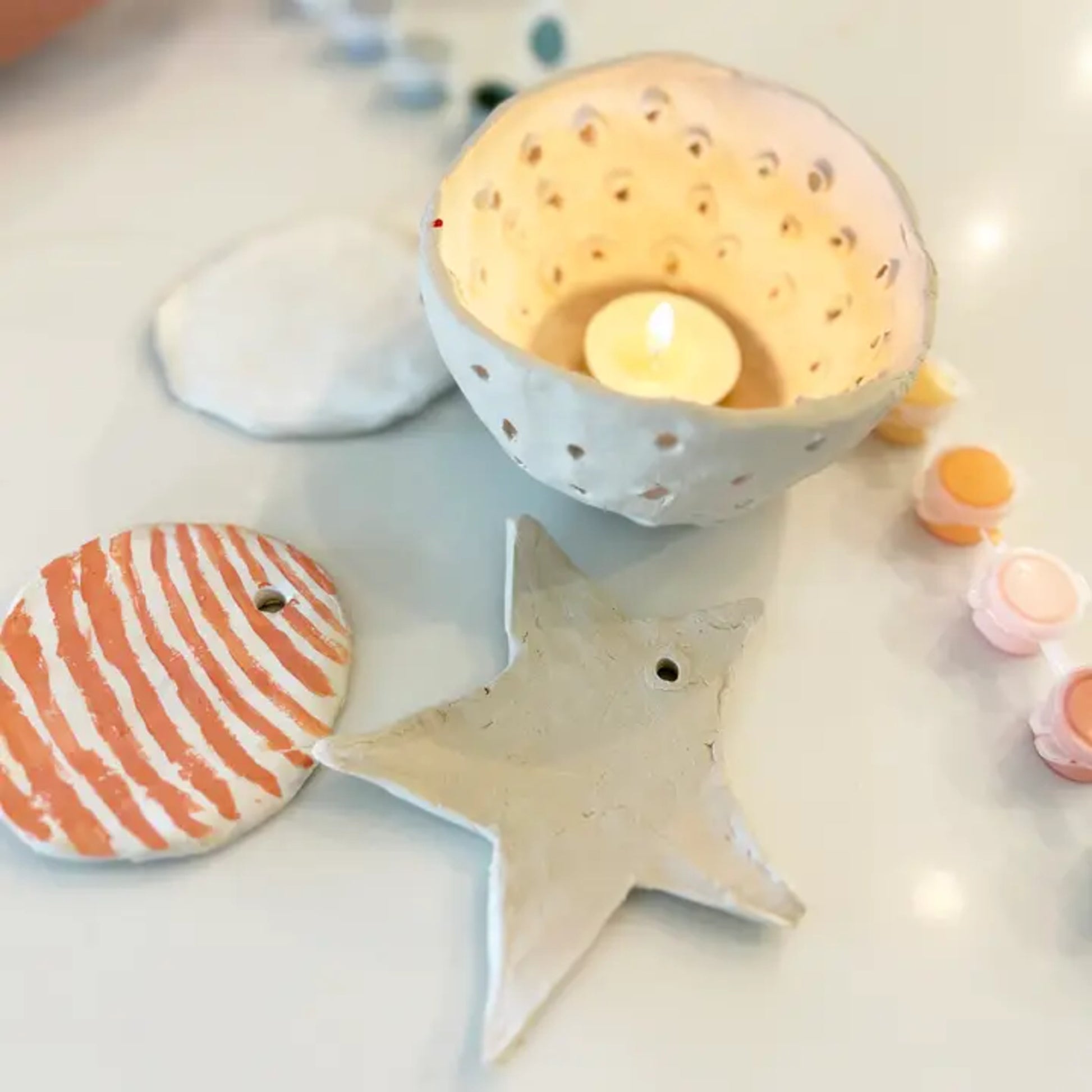 Clay Activity Kit for Two | Holiday Luminaries