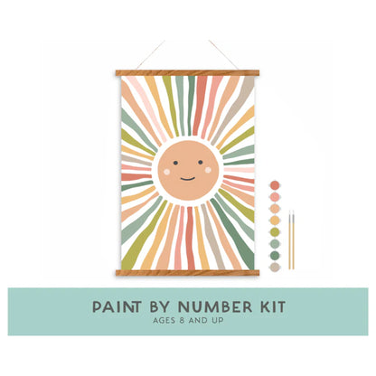 Paint-by-Number Kit for Kids | Smiley Sunshine