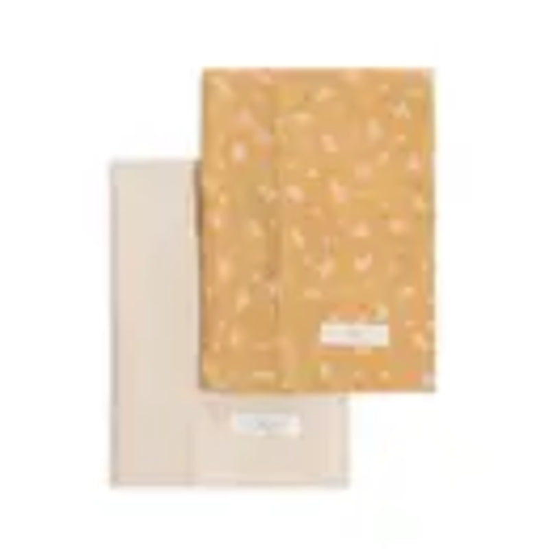 Organic Baby Muslin Burp Cloth (2-pack) | Honeysuckle + Natural