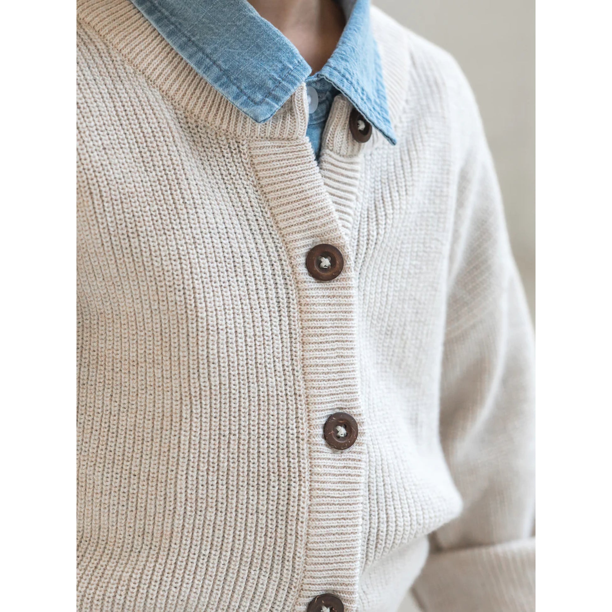 Ellis Sweater | Heather Oat