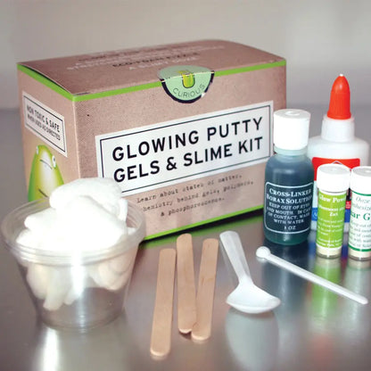 Glowing Putty Gels and Slime Kit