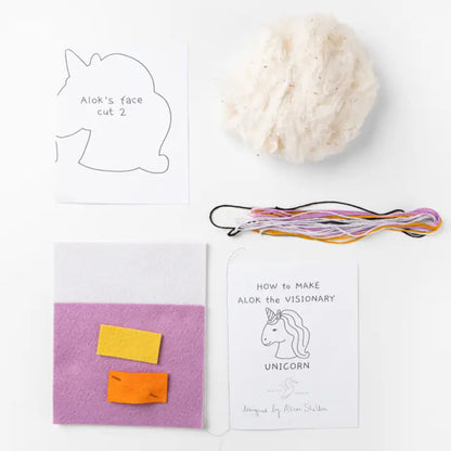 DIY Craft Kit | Alok the Visionary Unicorn