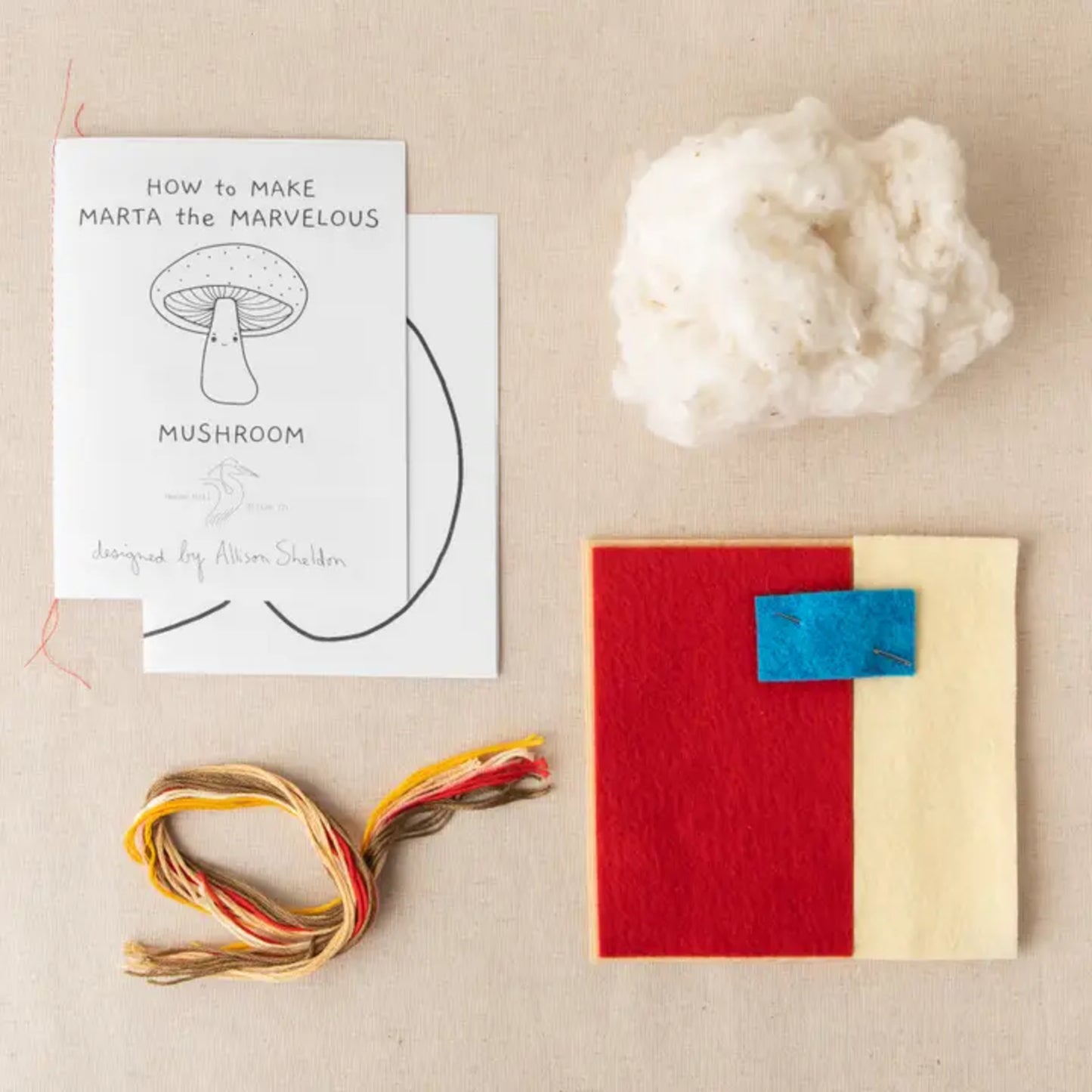 DIY Craft Kit | Marta the Marvelous Mushroom