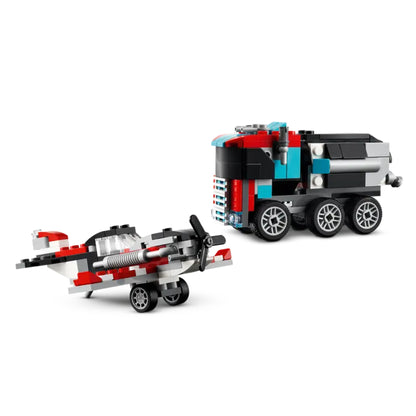 LEGO | Flatbed Truck with Helicopter