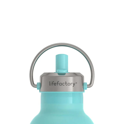 16oz Stainless Sport Bottle with Straw | Turquoise