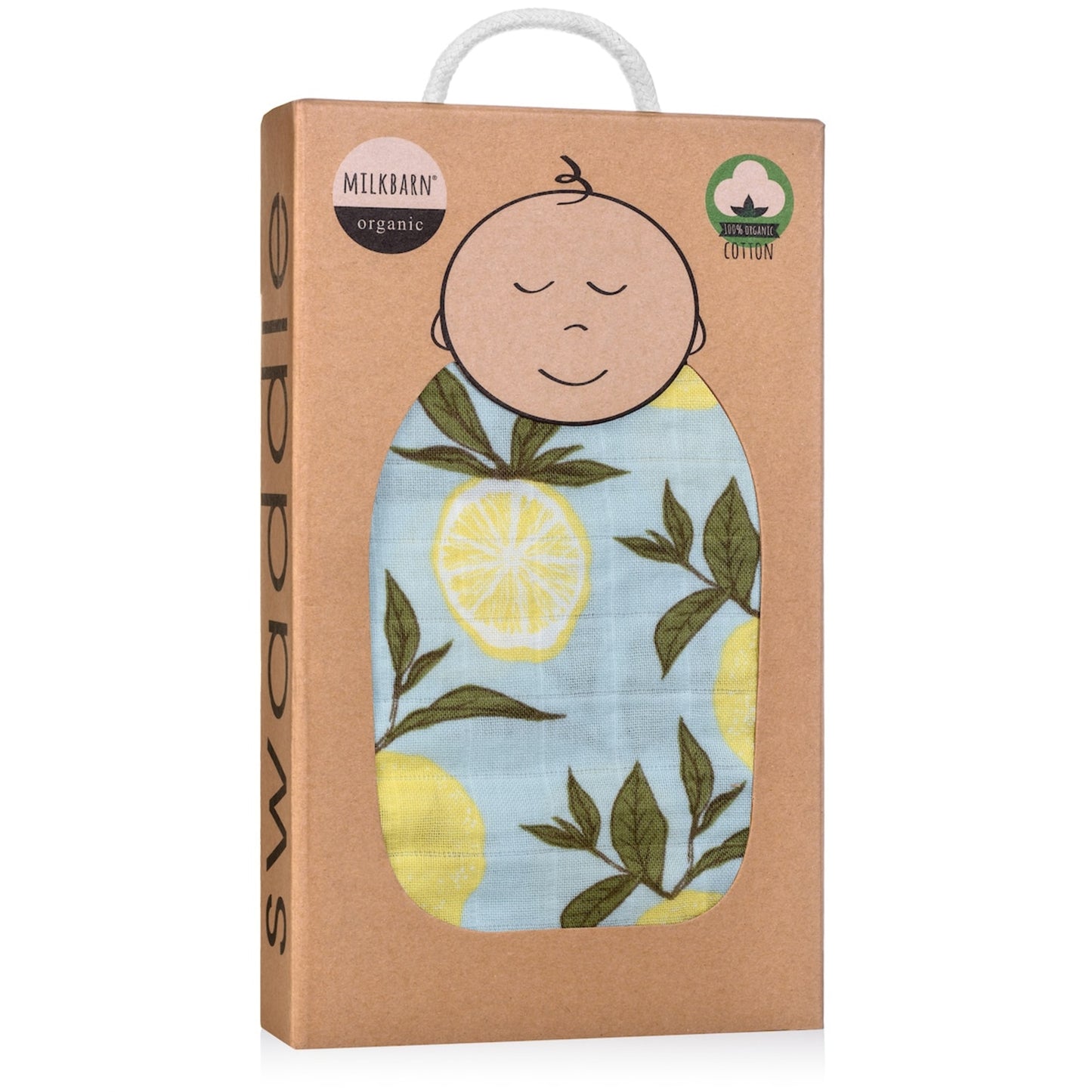 Milkbarn Organic Cotton Muslin Swaddle