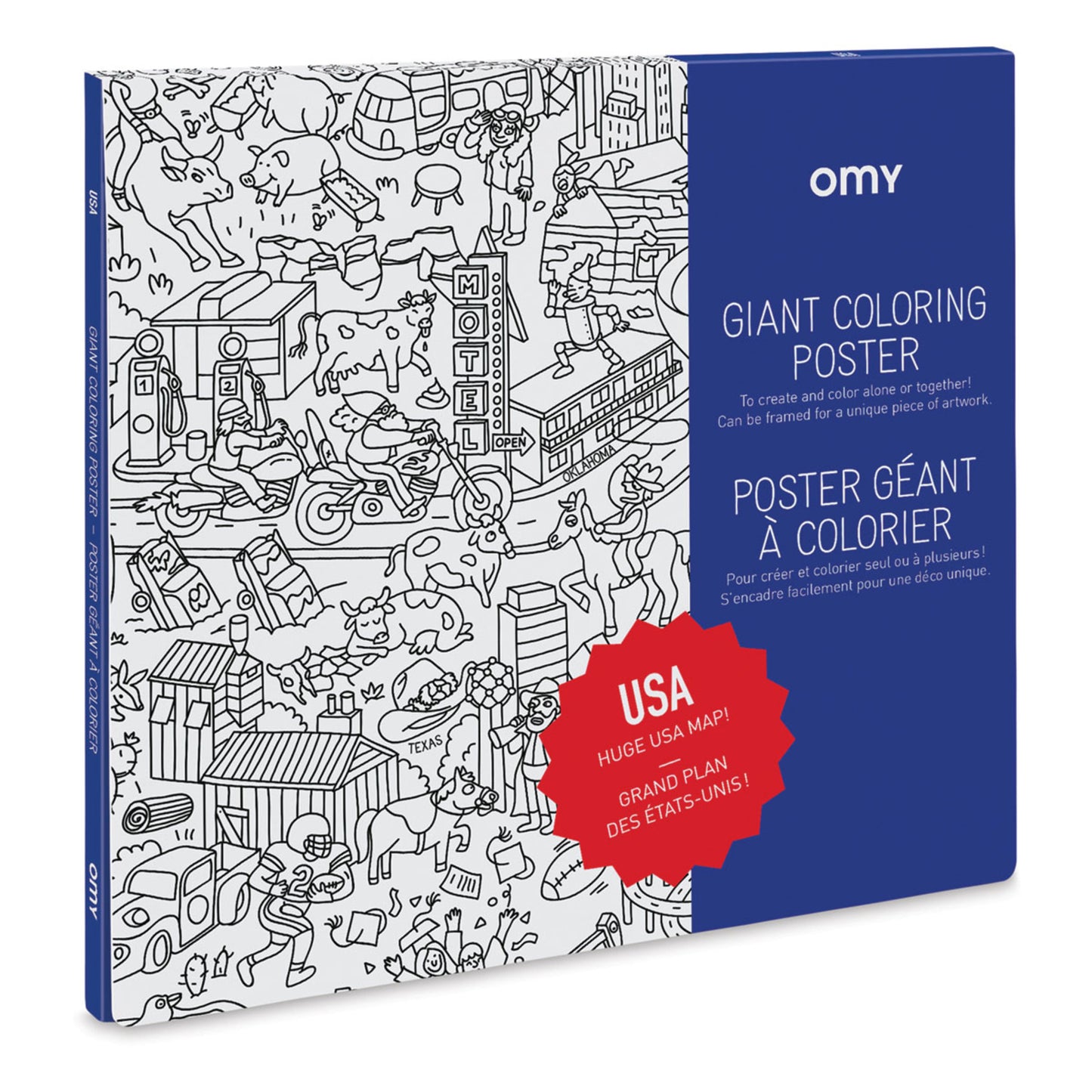 Giant Coloring Poster | USA