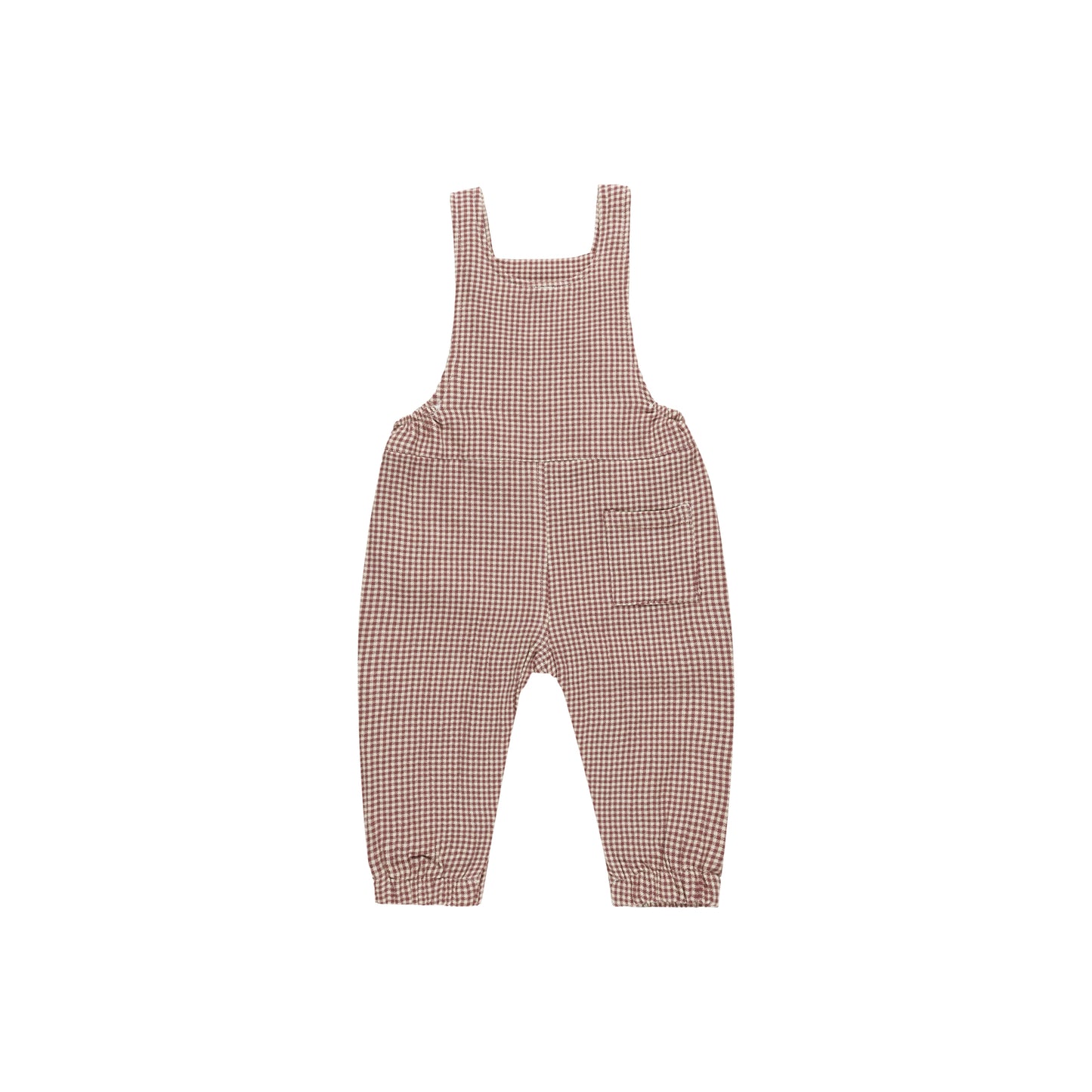 Baby Overall | Plum Gingham