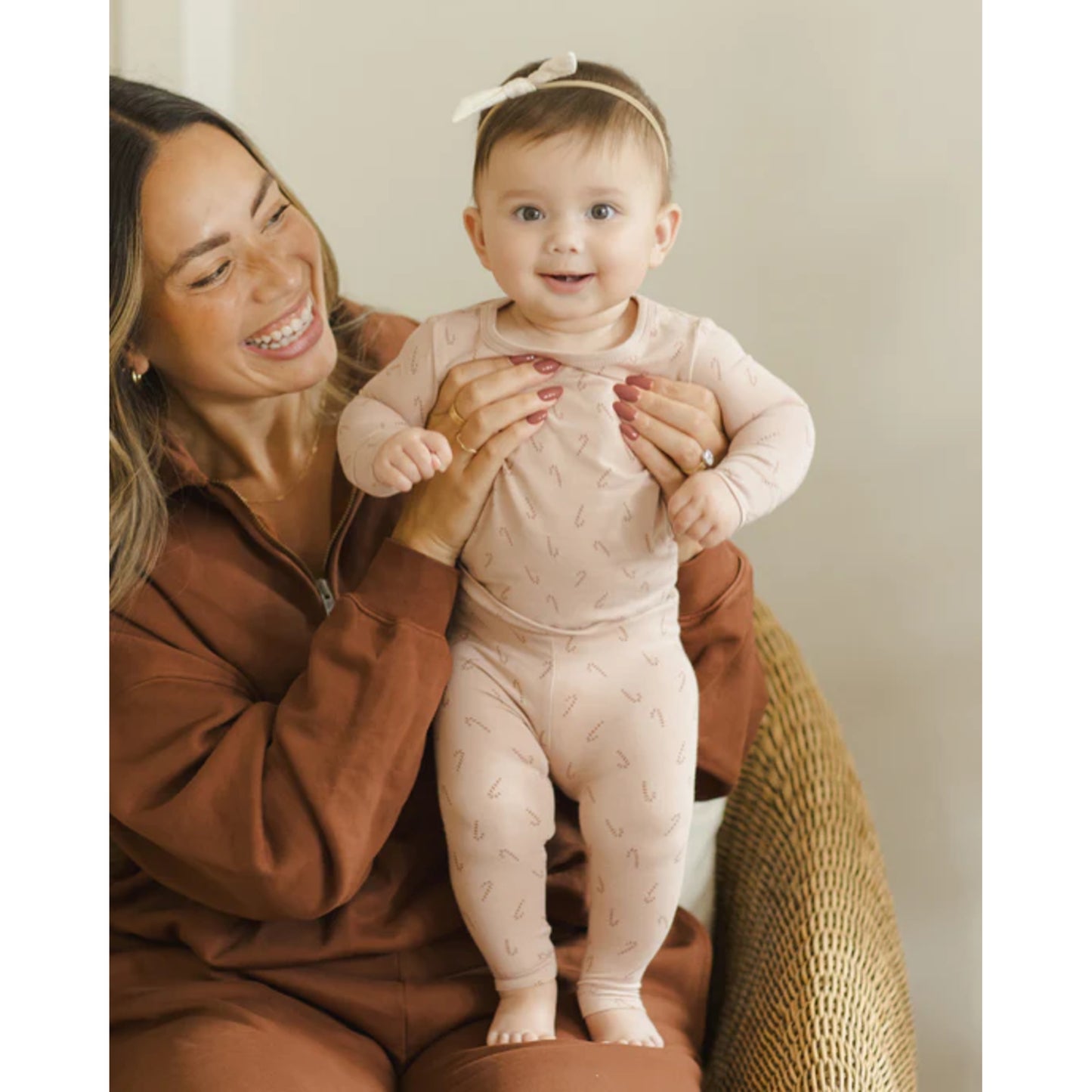 Bamboo Pajama Set | Candy Cane