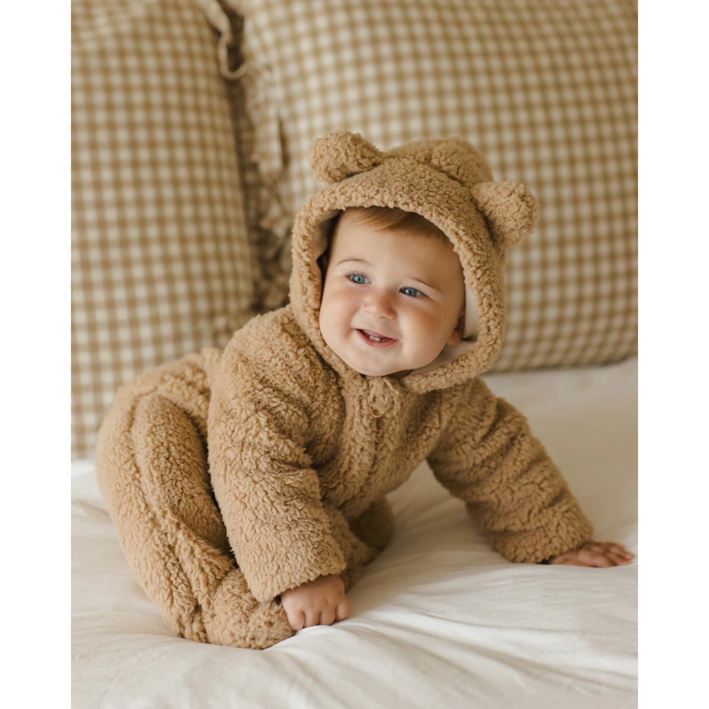 Bear Jumpsuit | Beige