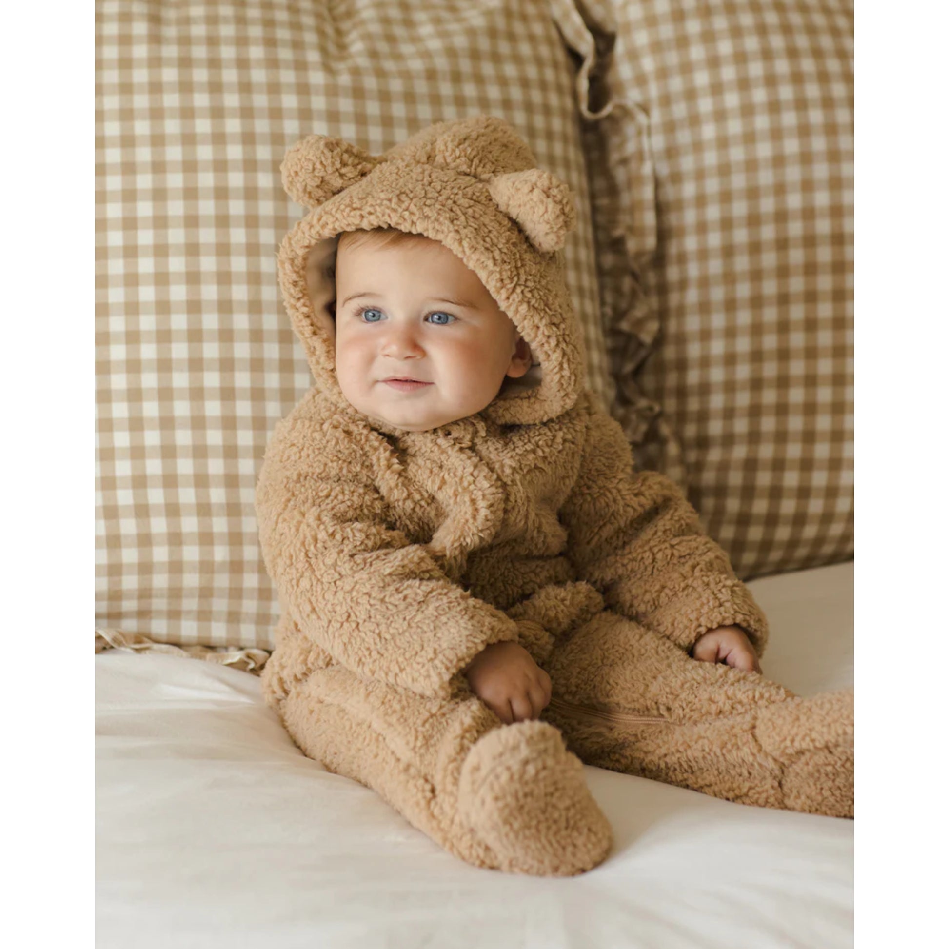 Bear Jumpsuit | Beige