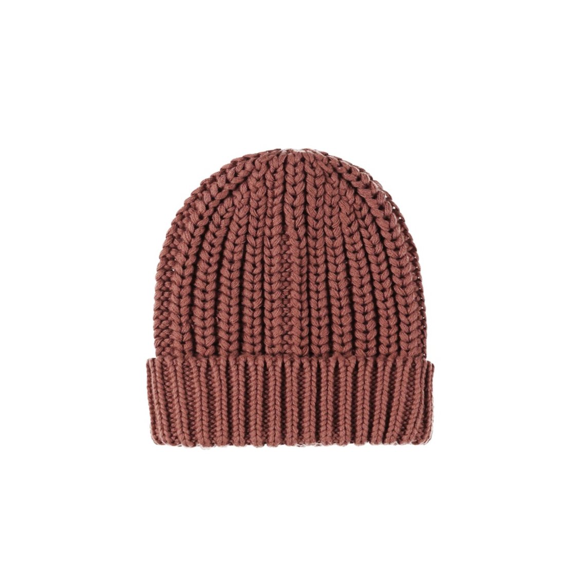 Chunky Knit Beanie | Cranberry