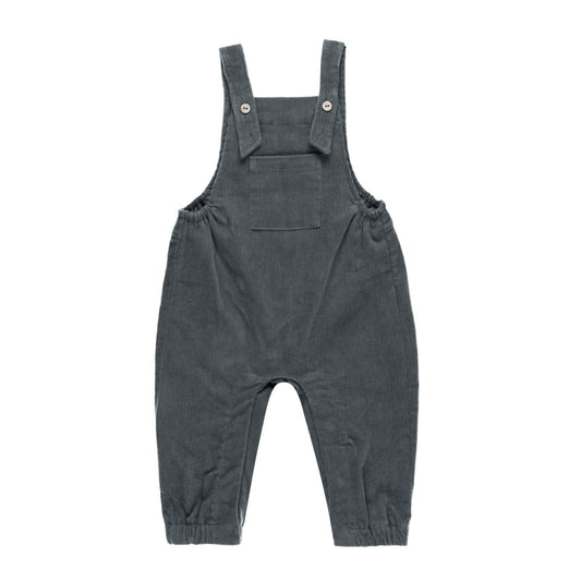 Corduroy Baby Overalls | Indigo