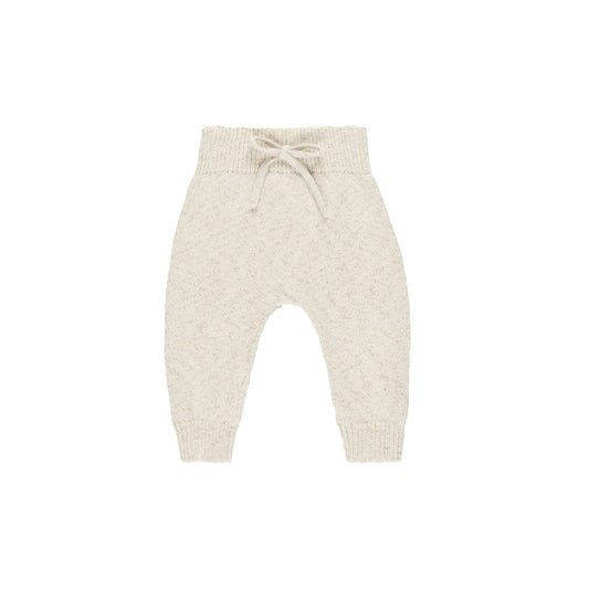 Knit Pant | Speckled Natural