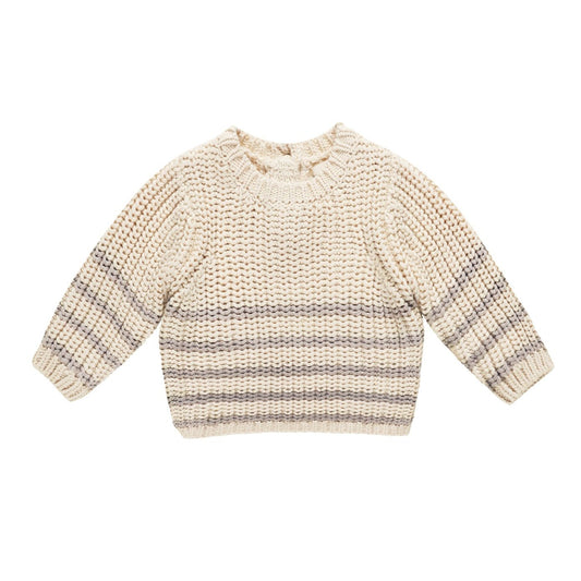 Rex Sweater | Fog Stripe