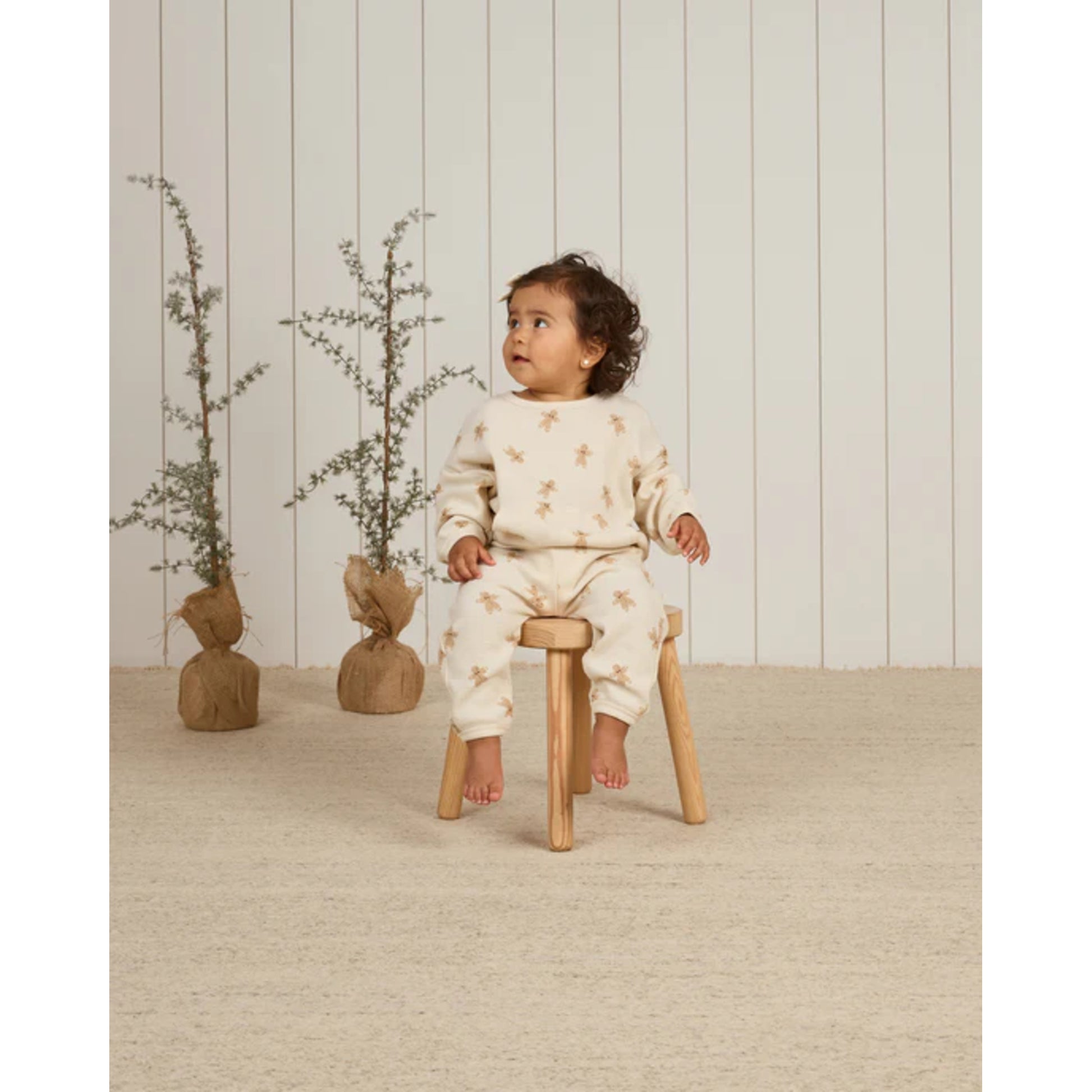 Waffle Slouch Set | Gingerbread