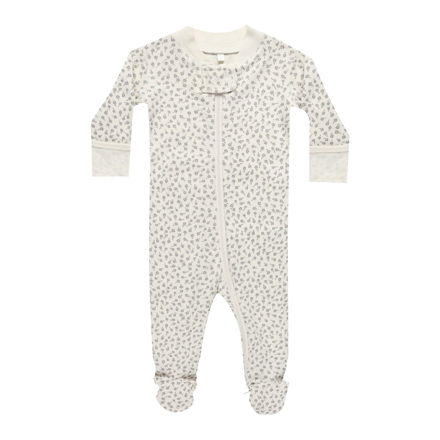 Zip Long Sleeve Sleeper Footie | Scatter