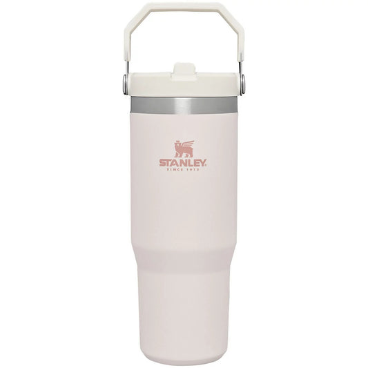 The Iceflow™ Flip Straw Tumbler 30 oz | Rose Quartz