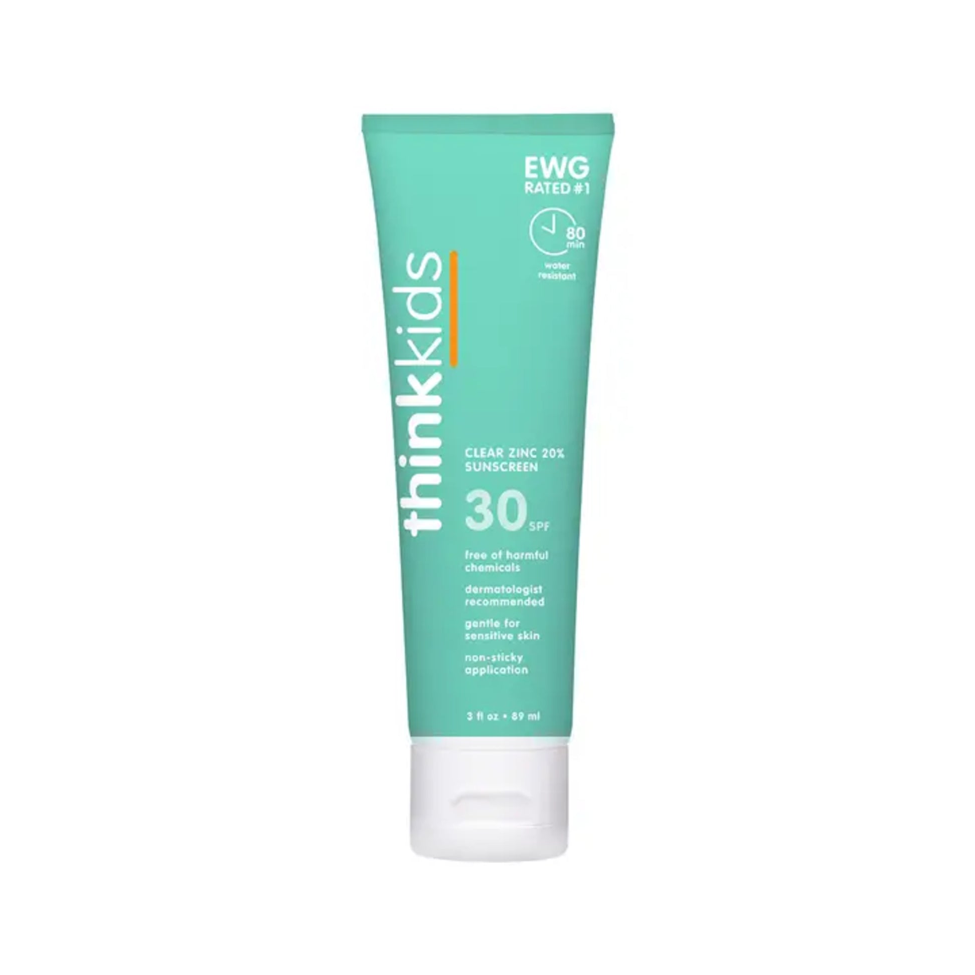 Thinksport Kids Clear Zinc Sunscreen Spf 30