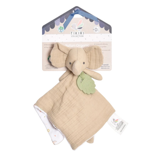 Safari Organic Elephant Comforter