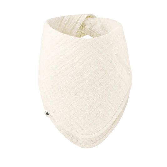 Organic Bandana Bib | Ivory