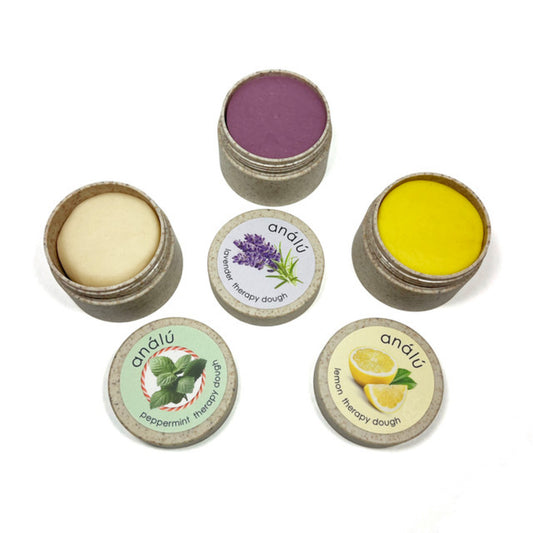 Therapy Dough Sampler | Lavender, Lemon, & Peppermint