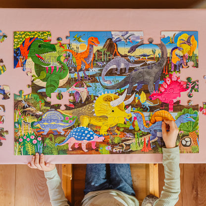 Land of Dinosaurs | 100 Piece Puzzle