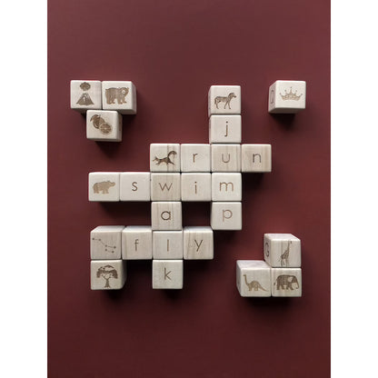 Alphabet Blocks | Natural